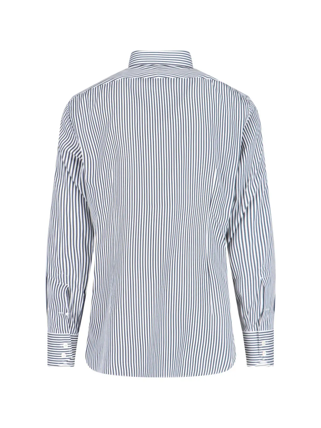 Striped Cotton Poplin Shirt
