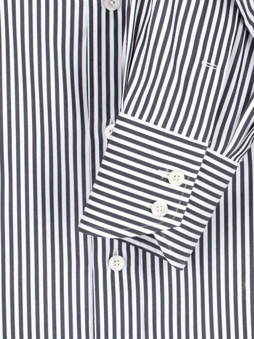 Striped Cotton Poplin Shirt