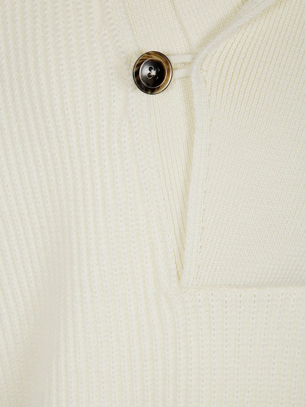 Shawl Collar Knit Sweater