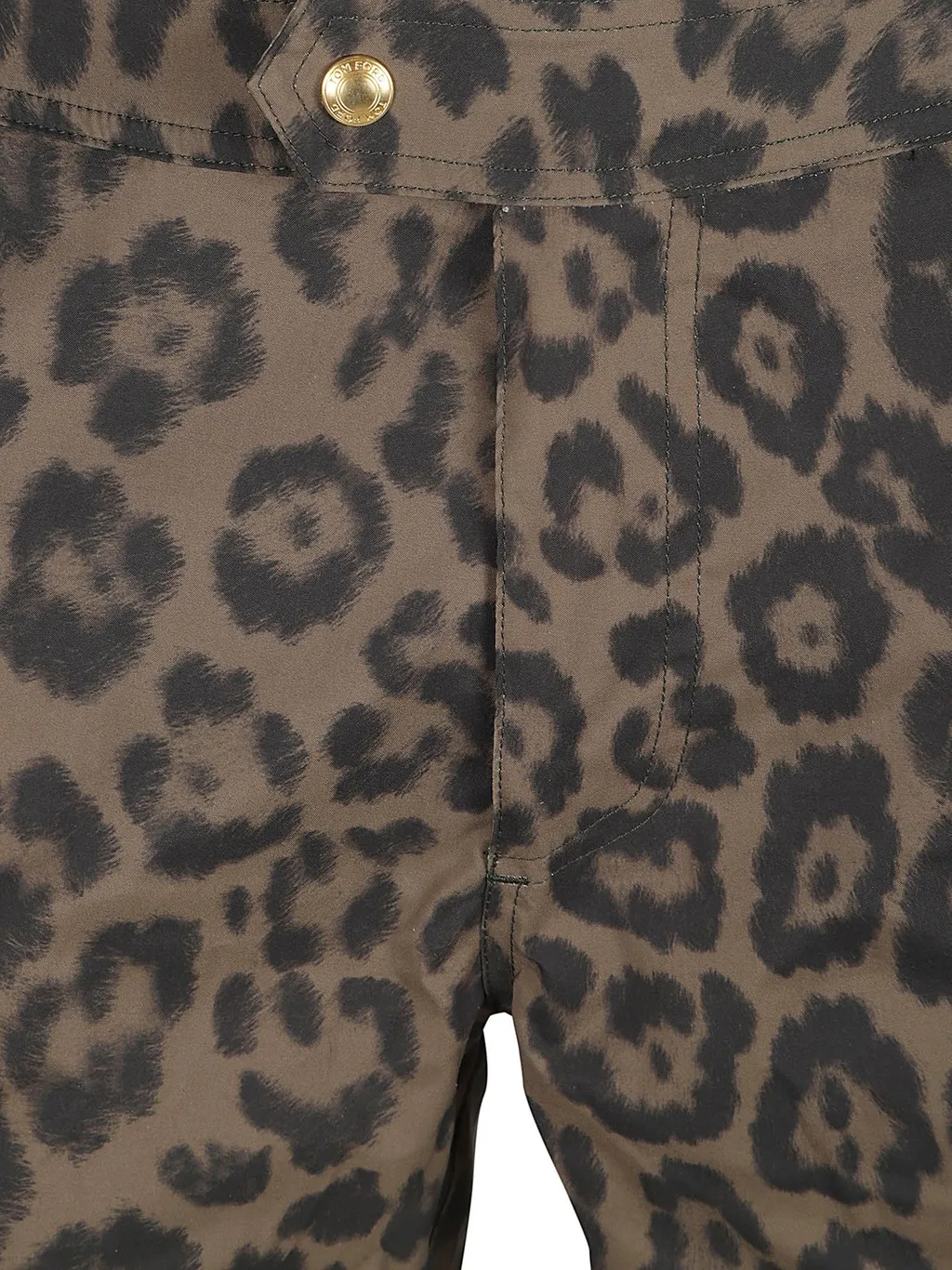 Leopard Print Swim Shorts