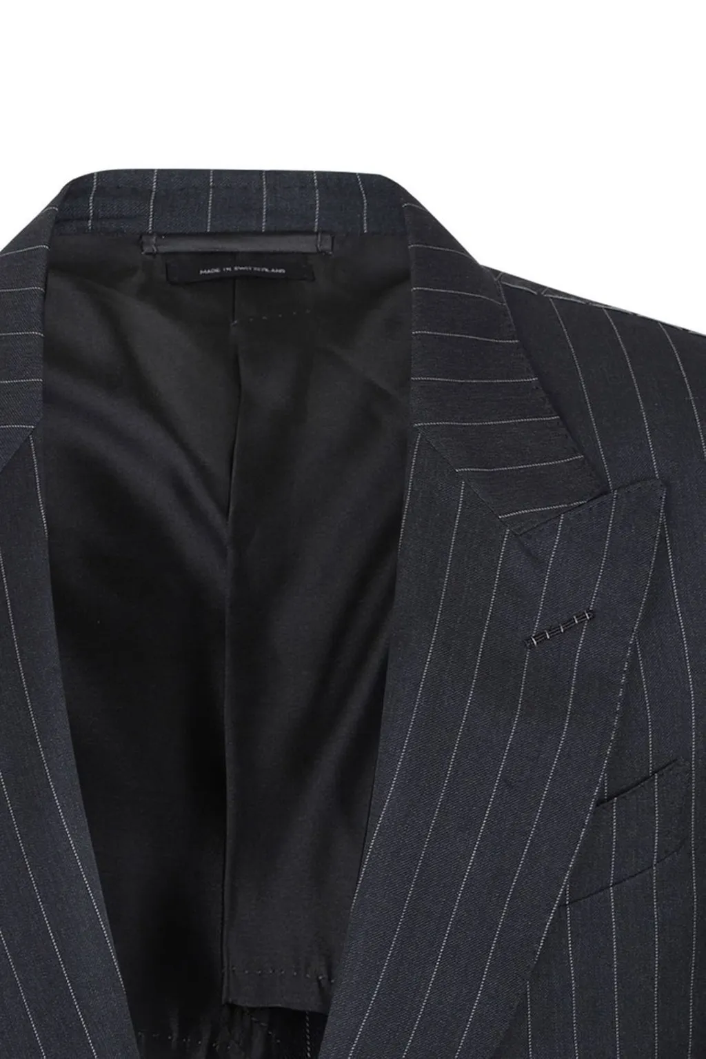 Pinstripe Suit Jacket
