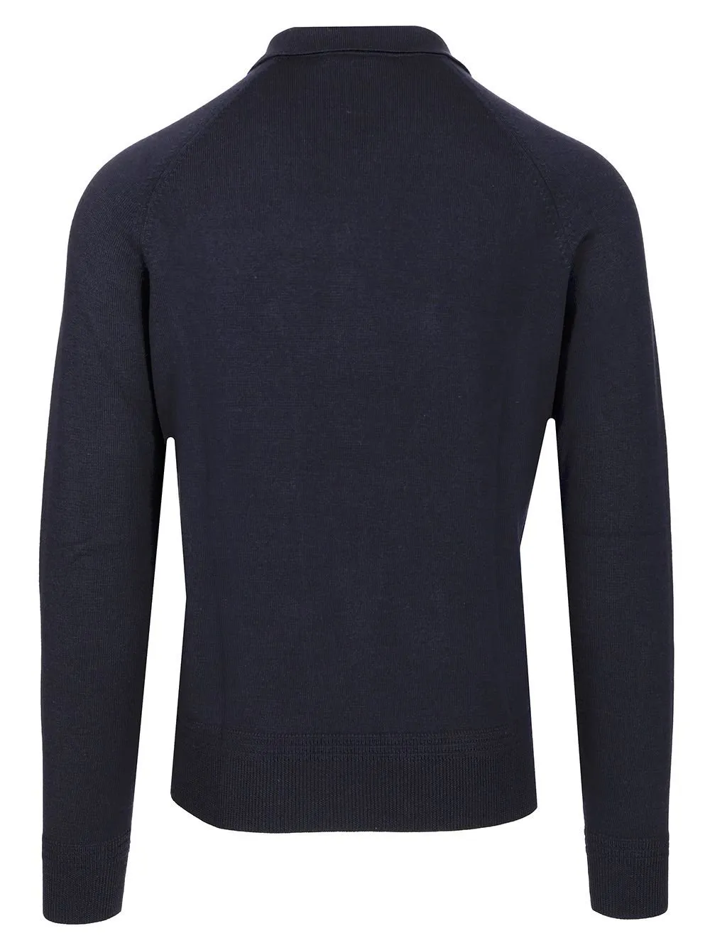 Long Sleeve Polo Sweater