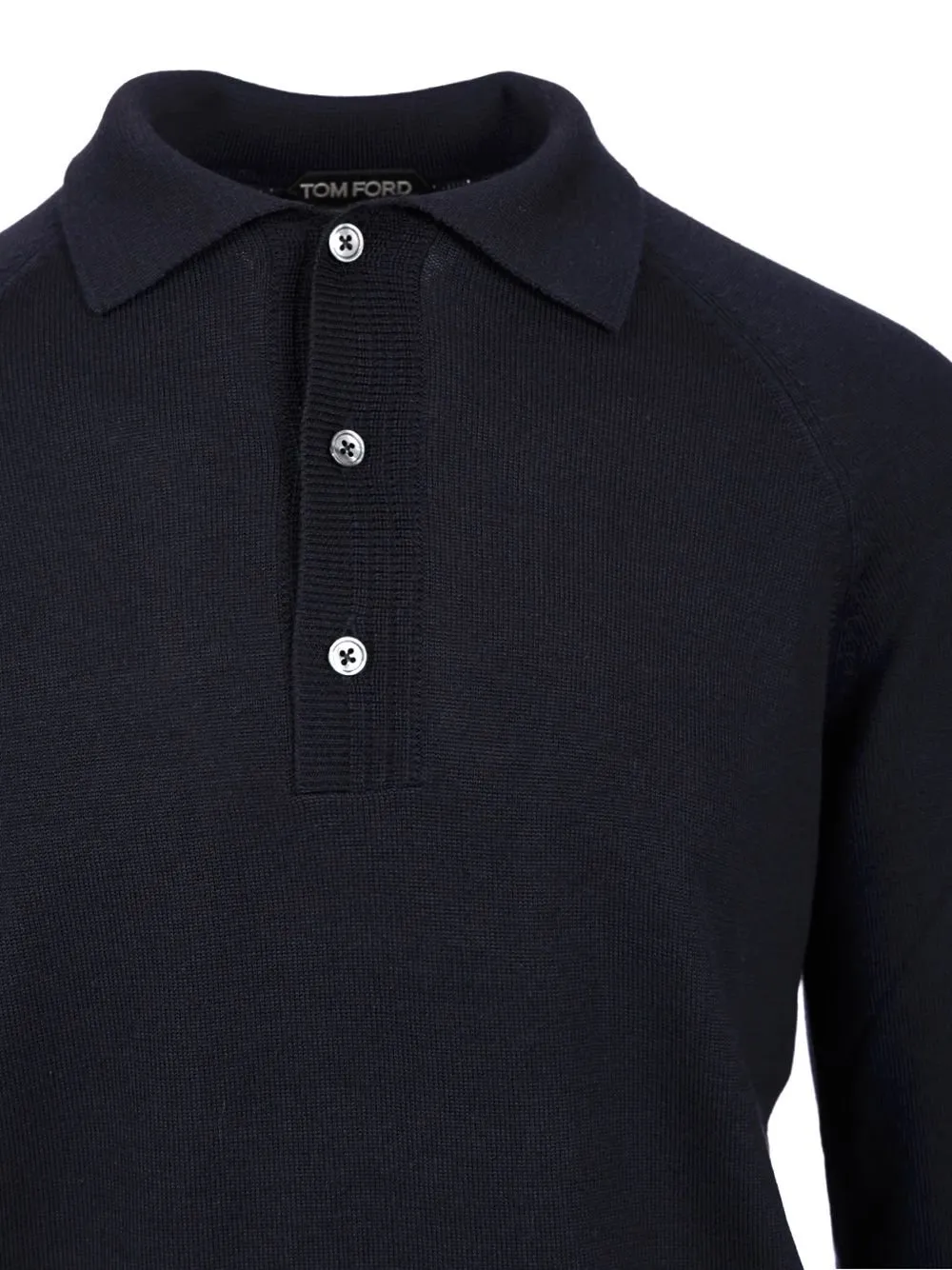 Long Sleeve Polo Sweater