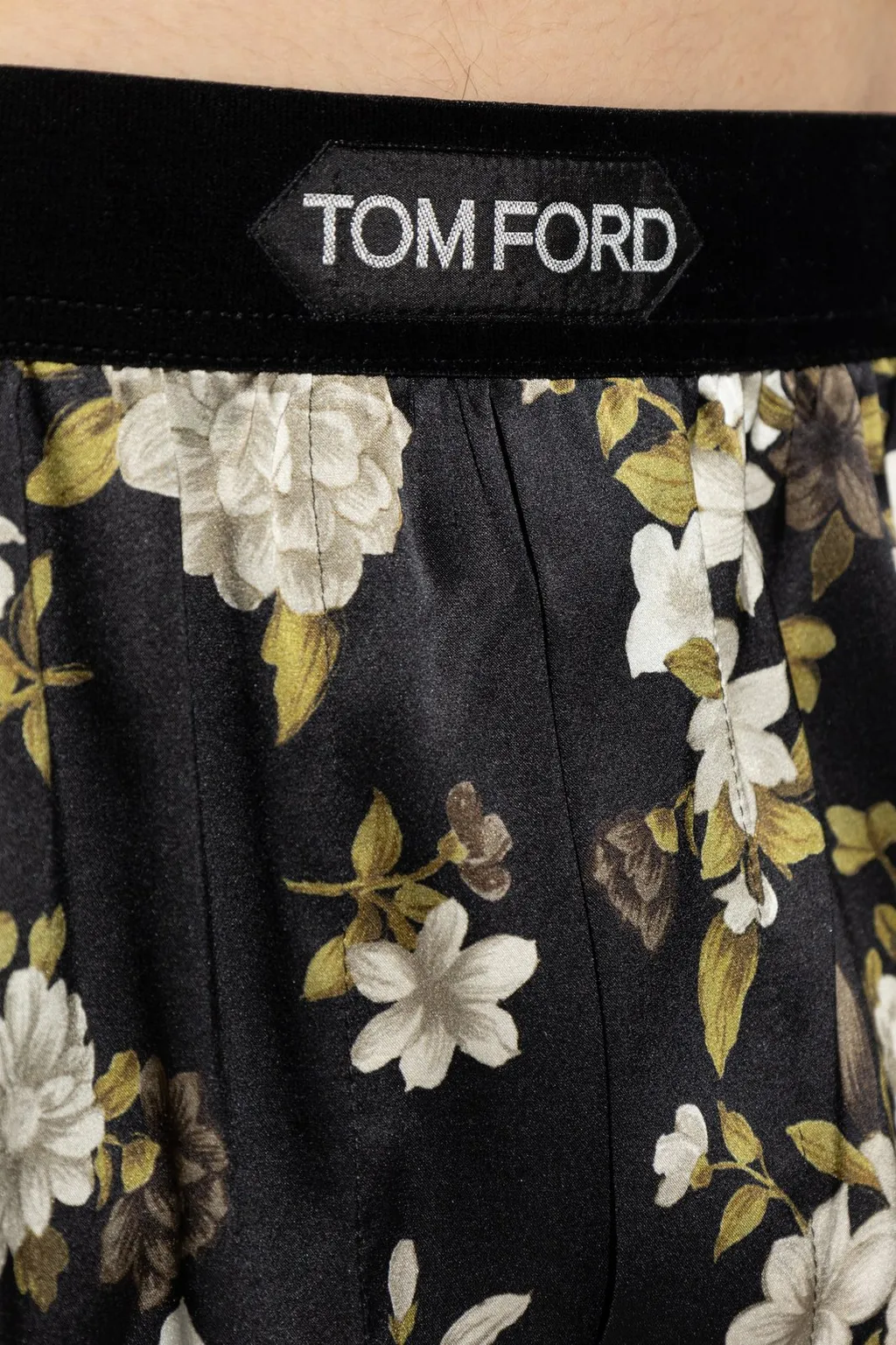 Boxer Shorts With Floral Print