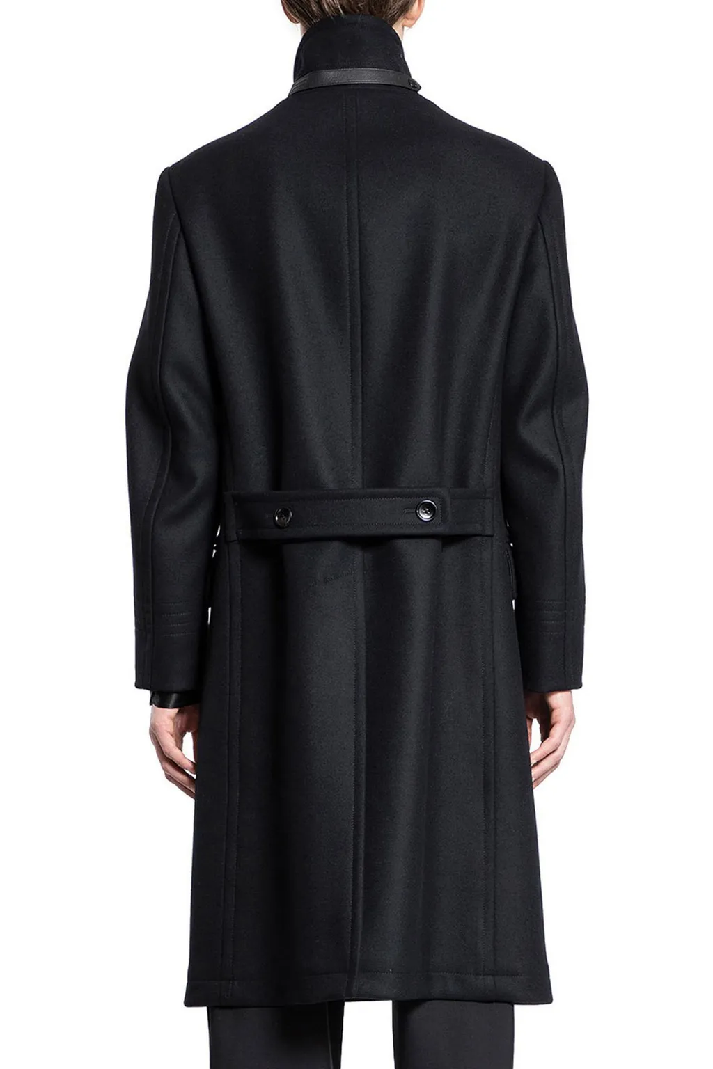 Double-Breasted Wool Coat