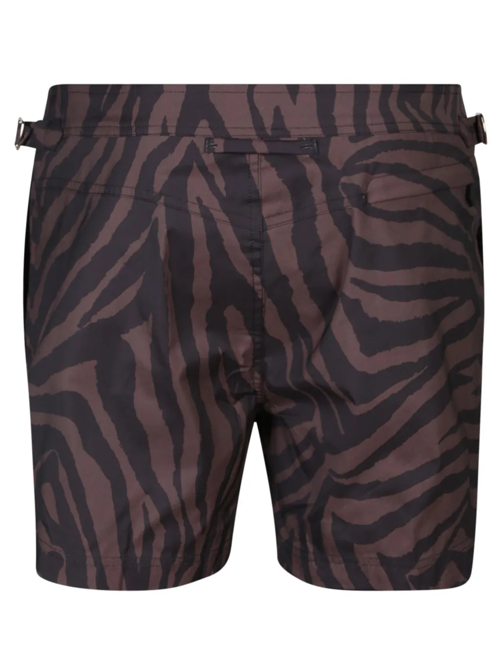 Zebra Print Swim Shorts