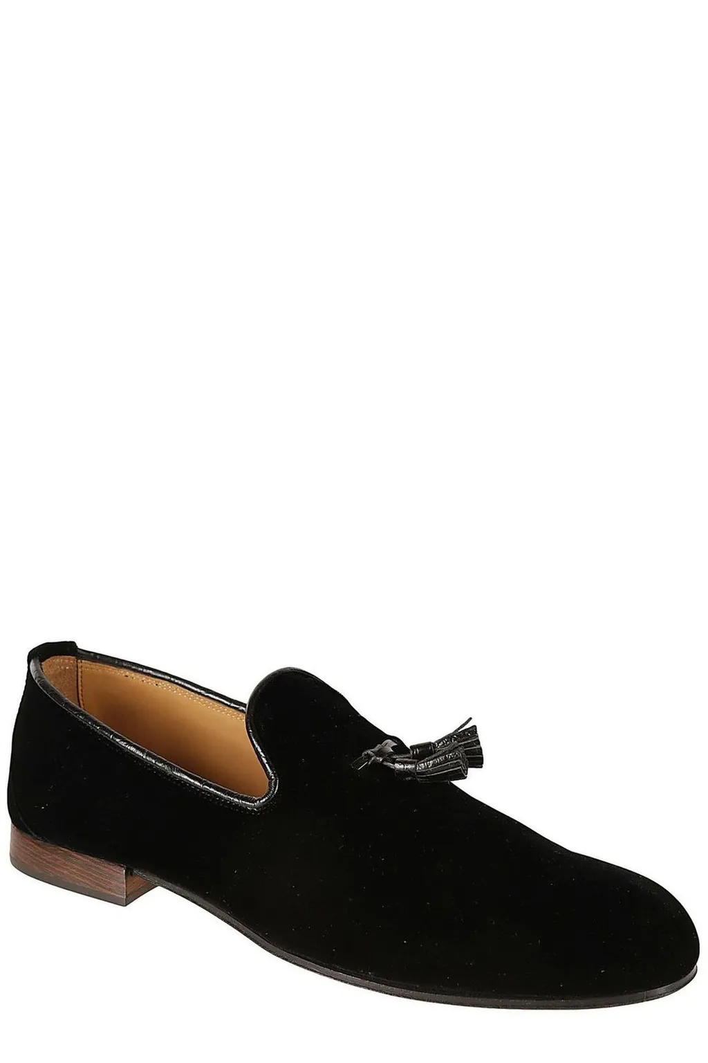 Velvet Tassel Loafers