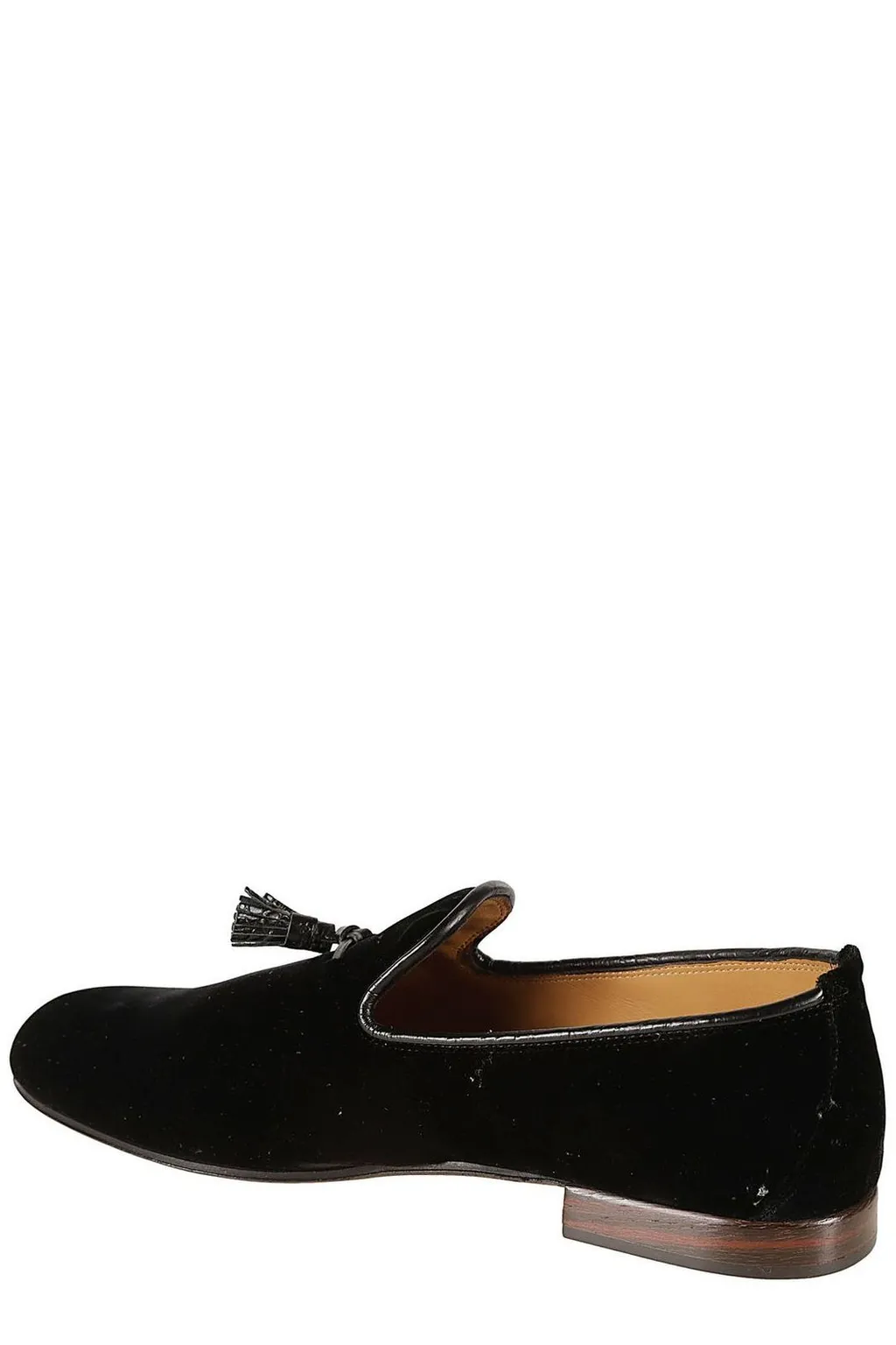 Velvet Tassel Loafers