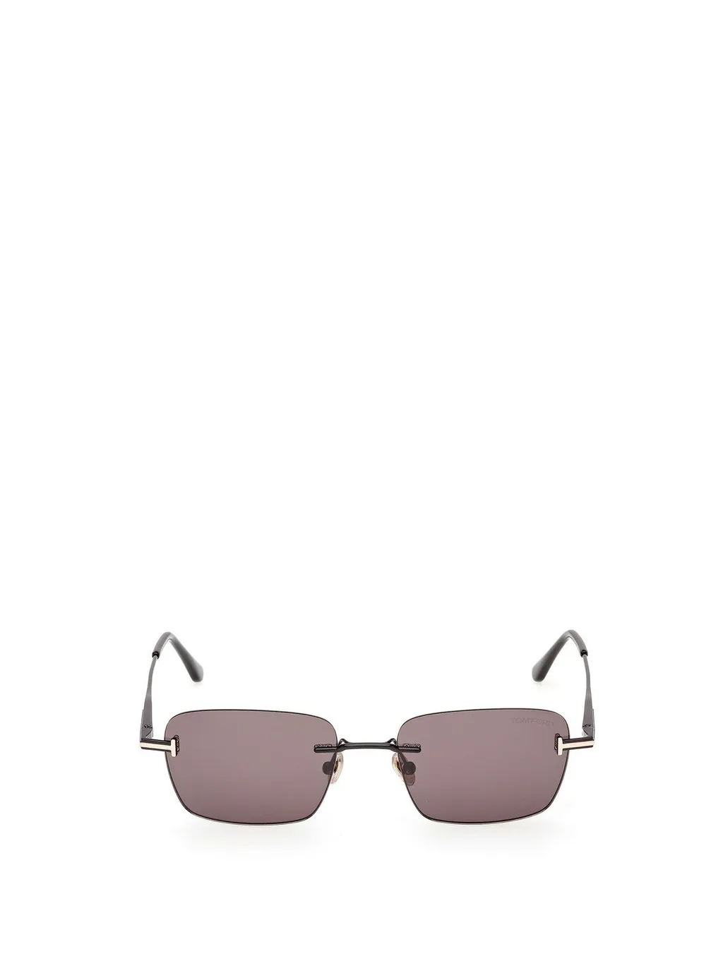 Rimless Rectangular Sunglasses