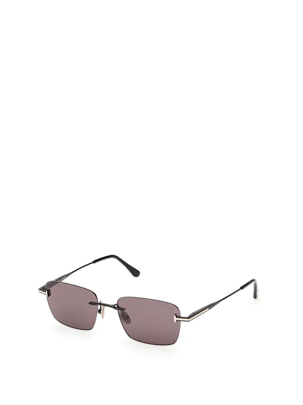 Rimless Rectangular Sunglasses