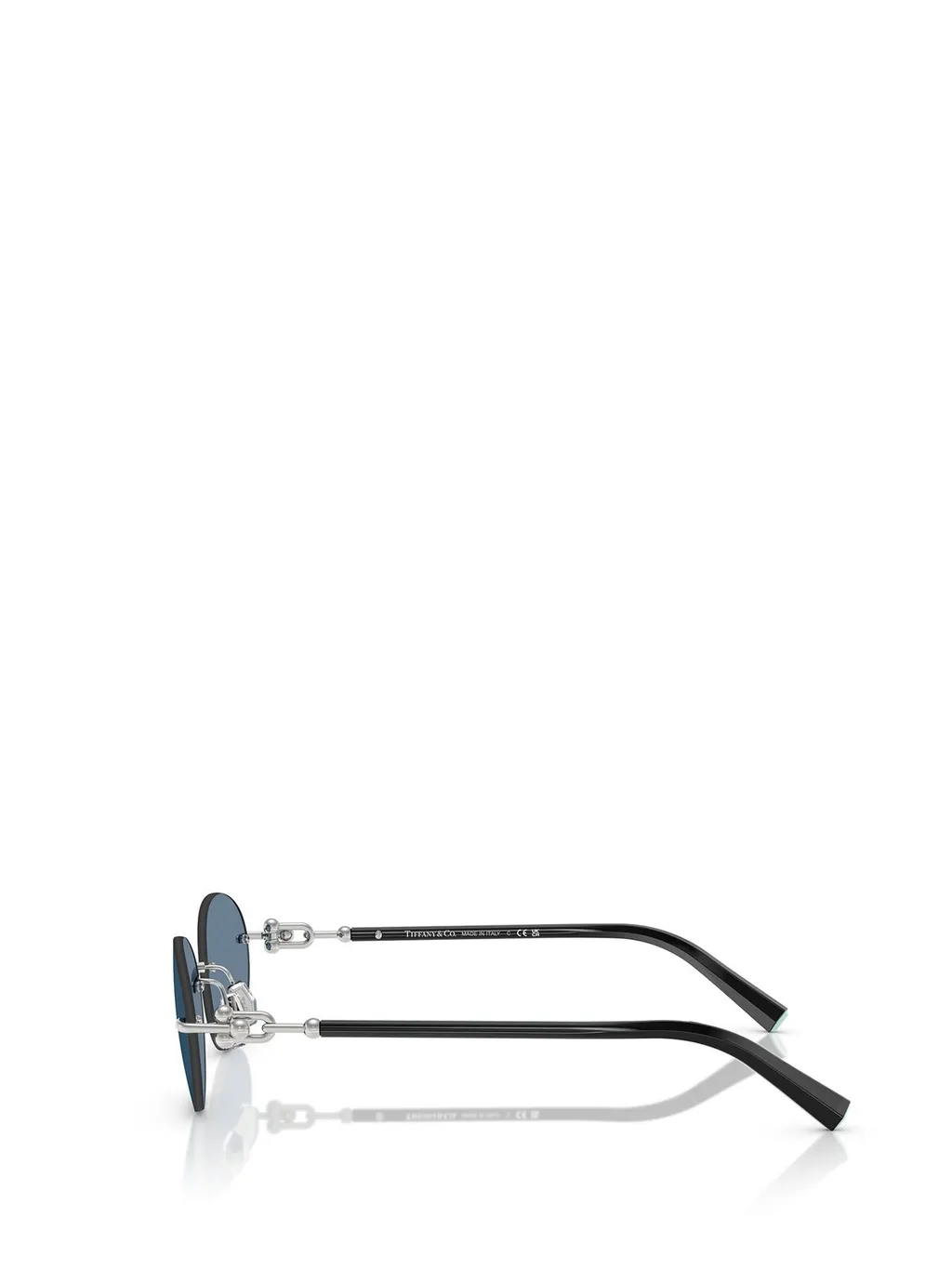 Oval Rimless Sunglasses