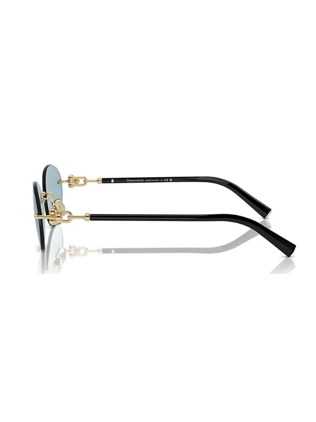Oval Rimless Sunglasses