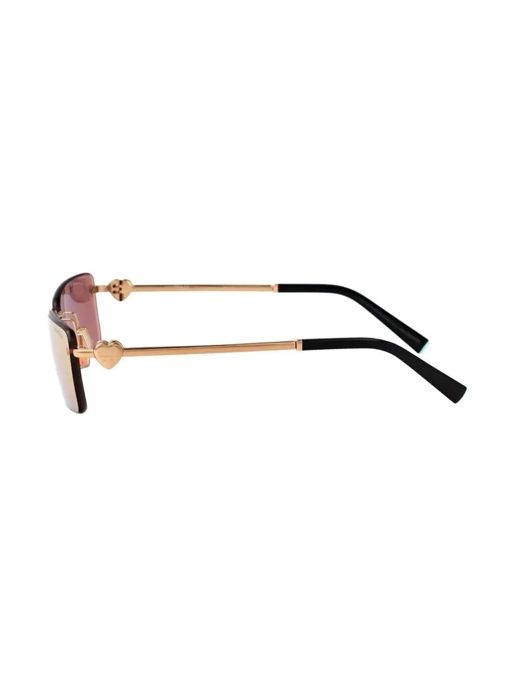 Rimless Heart Sunglasses