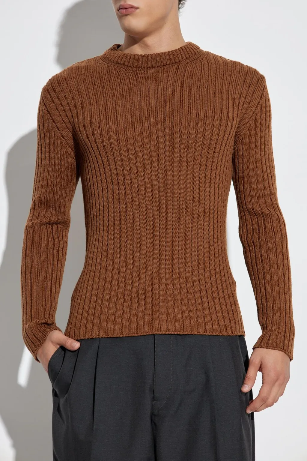 Ribbed Knit Sweater