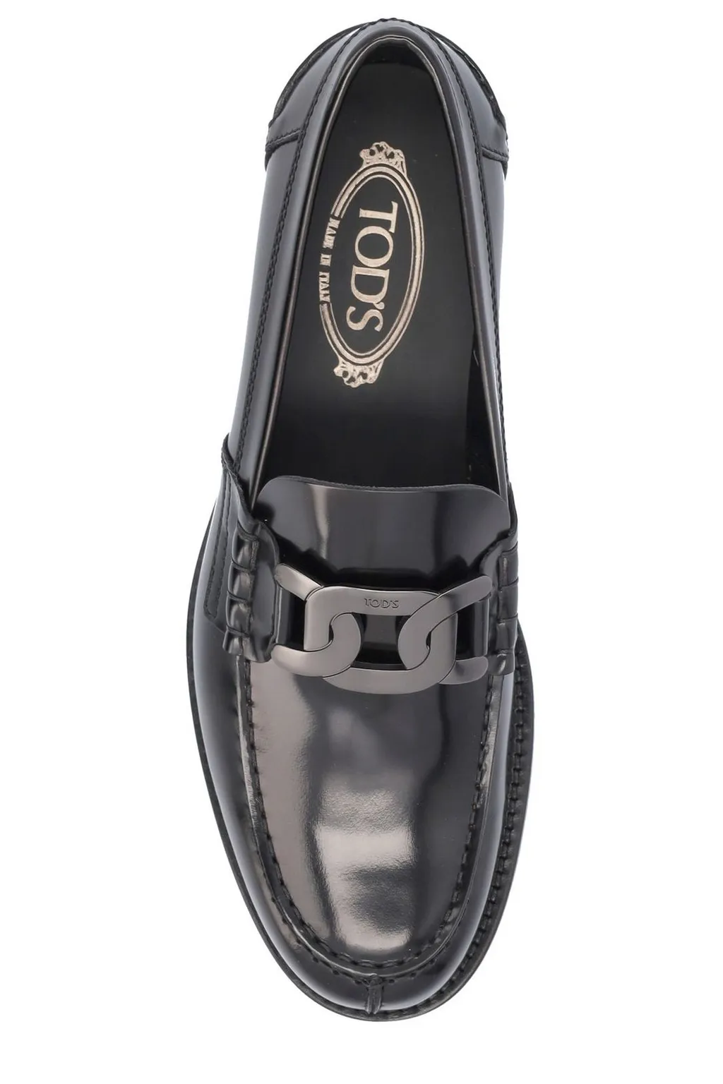 Loafers With Chain Detail