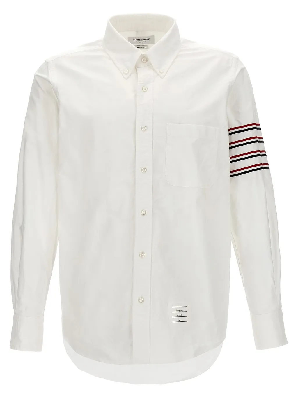 Button-Down Shirt With Four Stripes