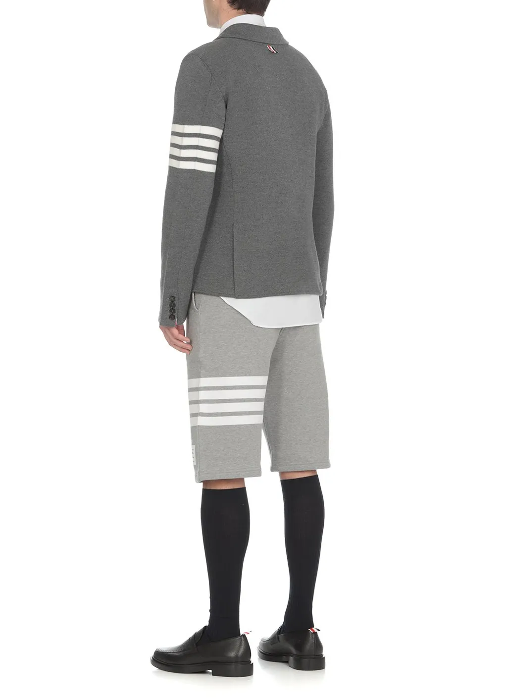 Blazer With Four Stripes