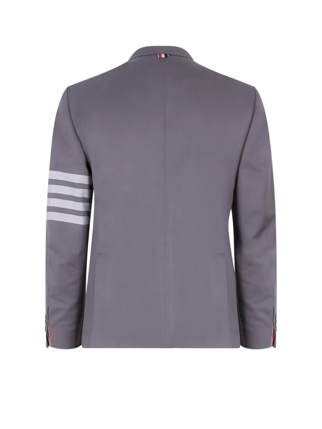 Single-Breasted Blazer With Four Stripes