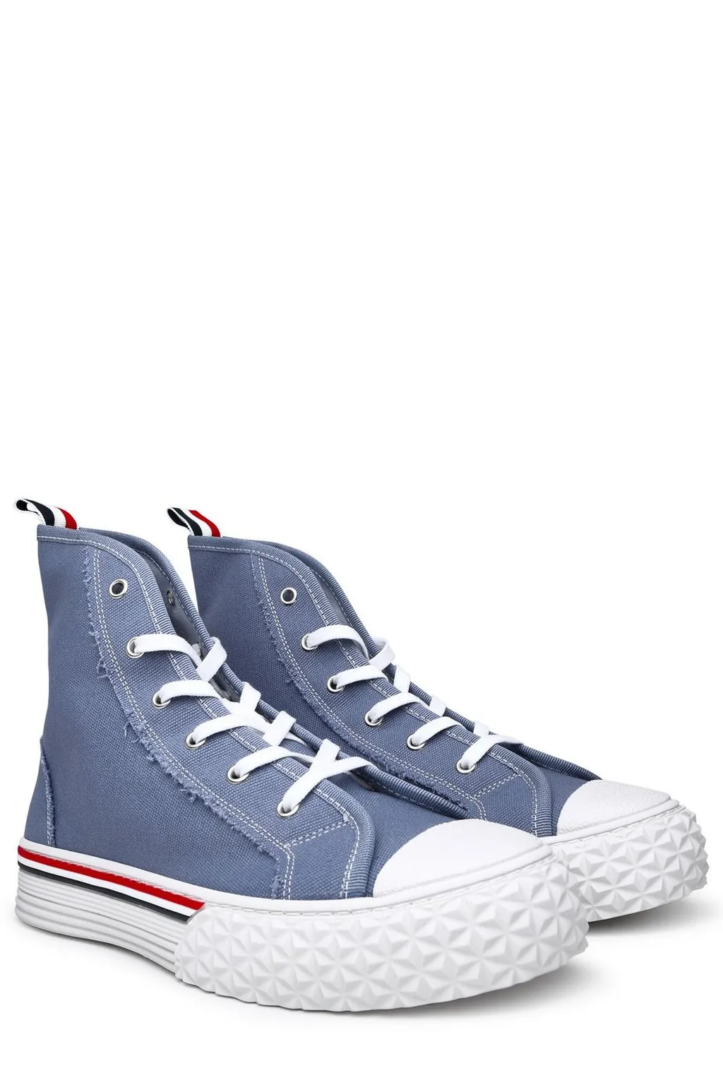 High-Top Canvas Sneakers