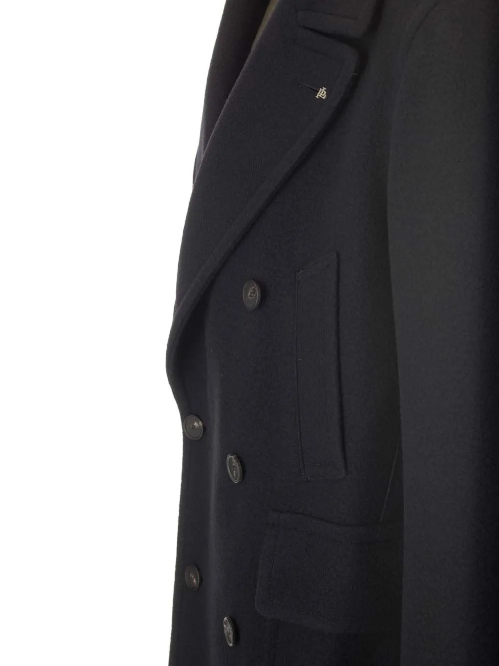 Double-Breasted Wool Coat