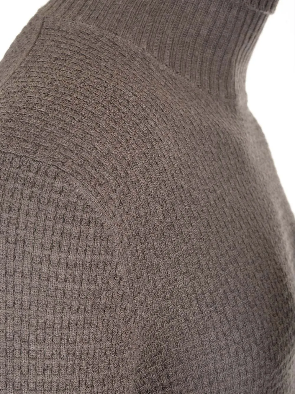 Ribbed Turtleneck Sweater