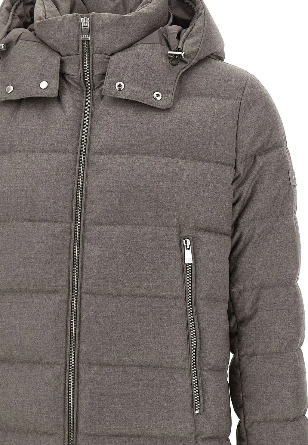 Double-Breasted Peacoat With Padded Inserts