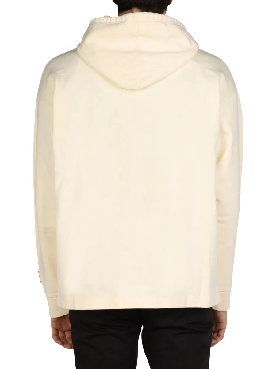 Hoodie With Graphic Print
