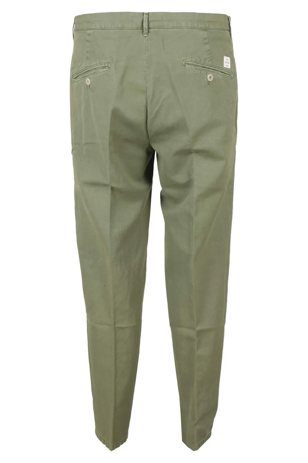 Pleated Cotton Chinos