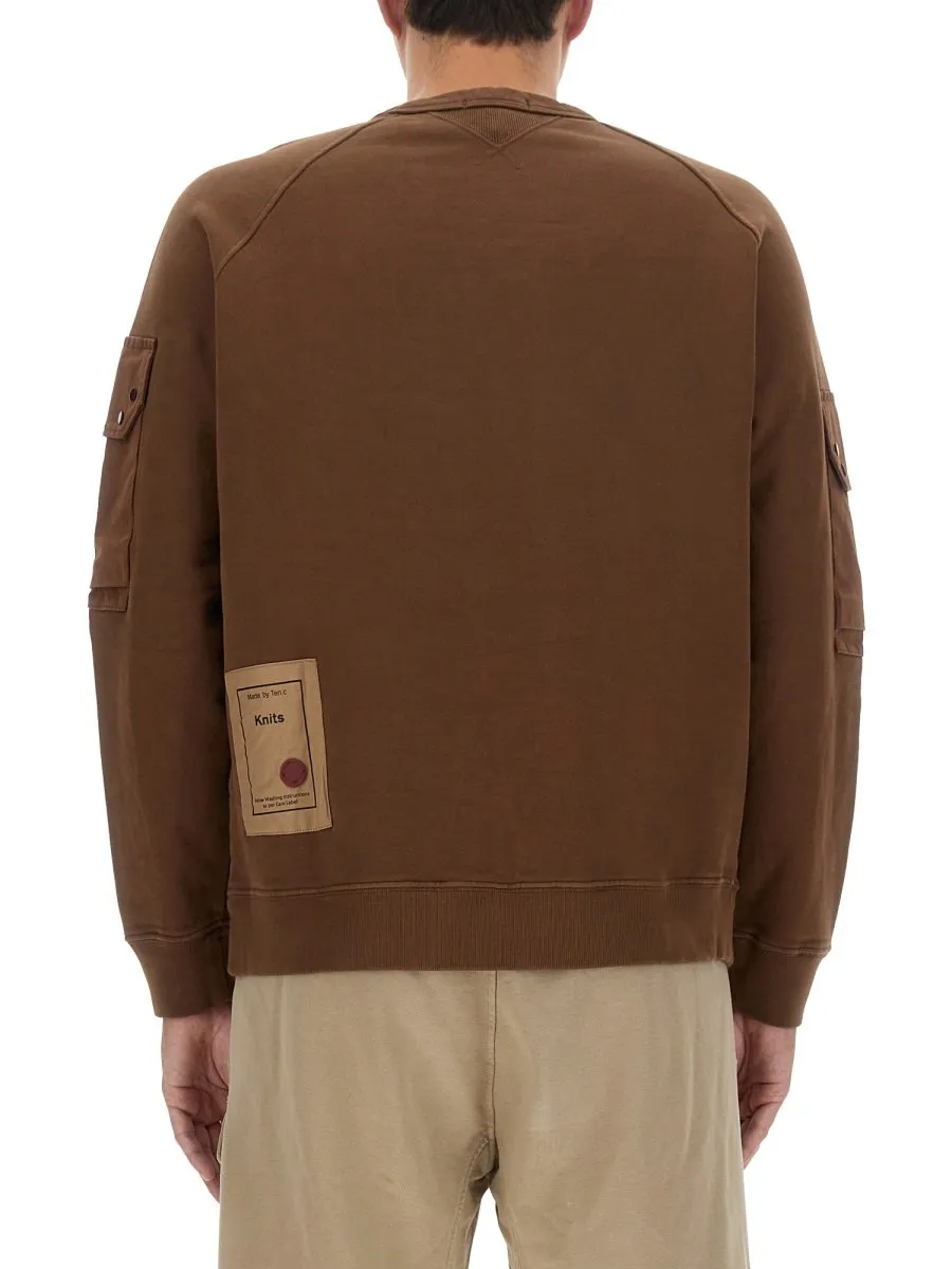Sweatshirt With Cargo Pockets