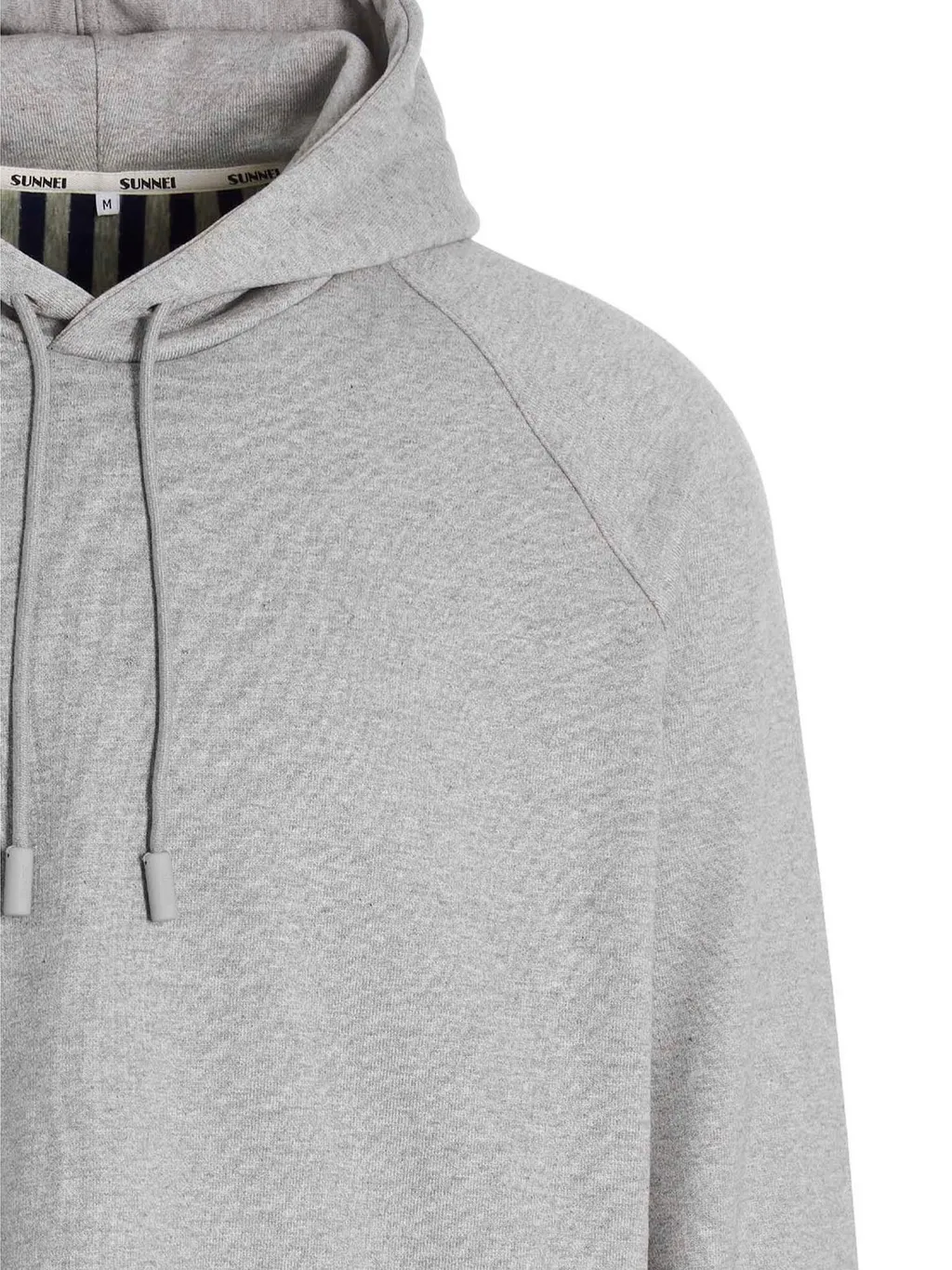 Hooded Sweatshirt With Layered Shirt Hem