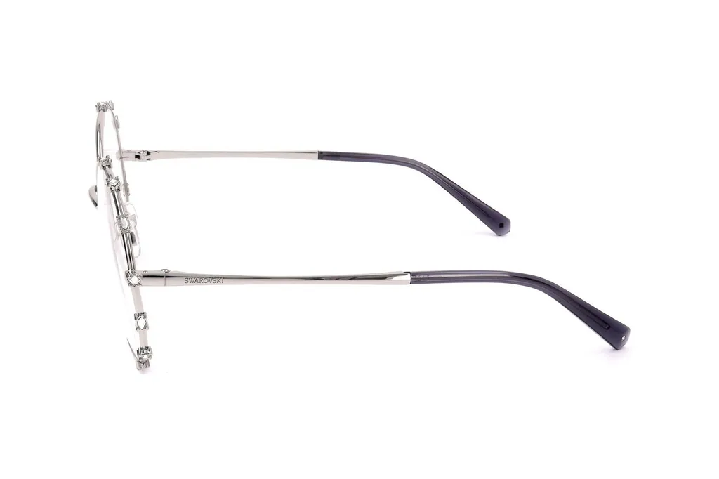 Round Eyeglasses With Crystal Embellishments
