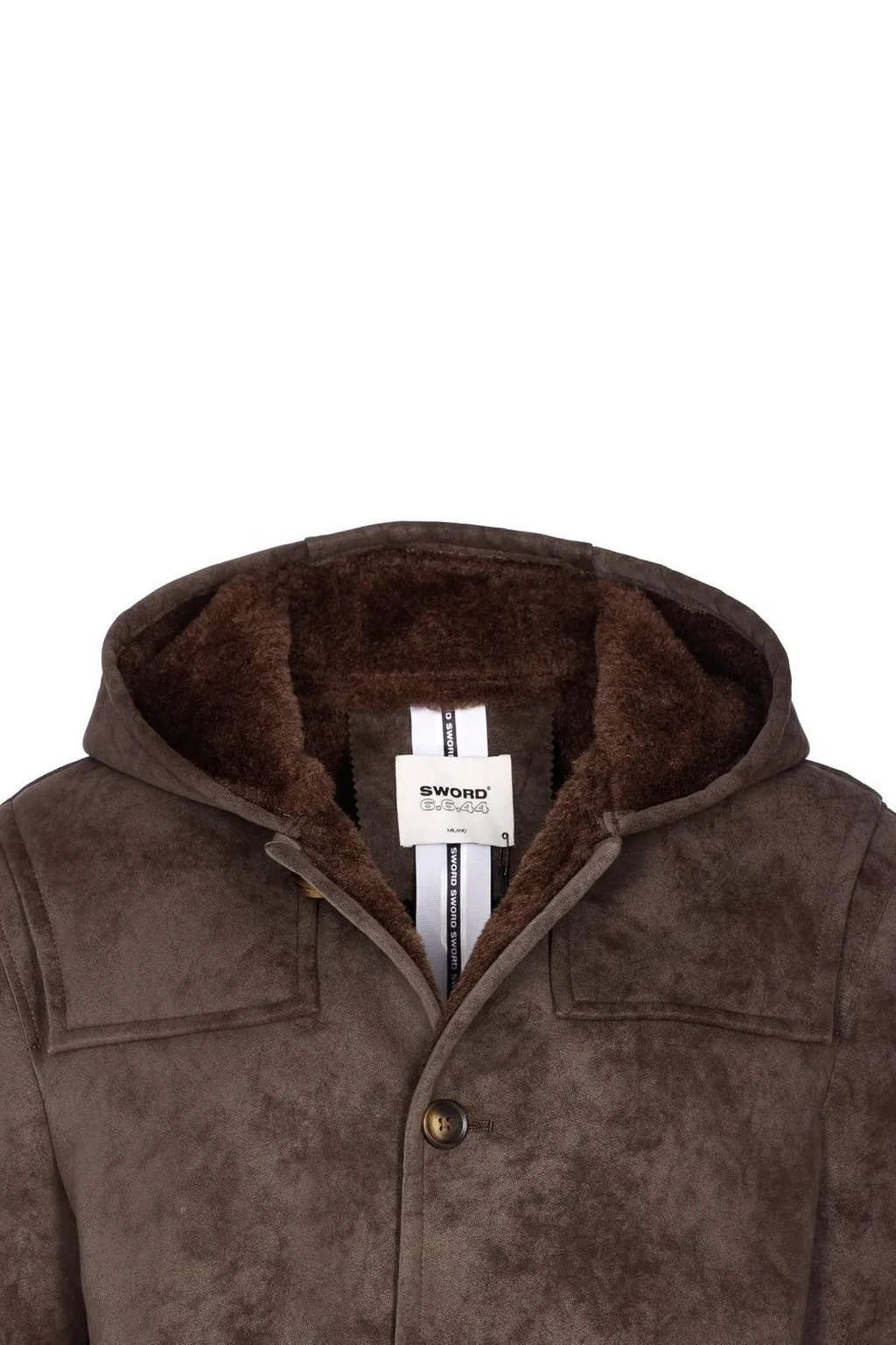 Hooded Shearling Jacket
