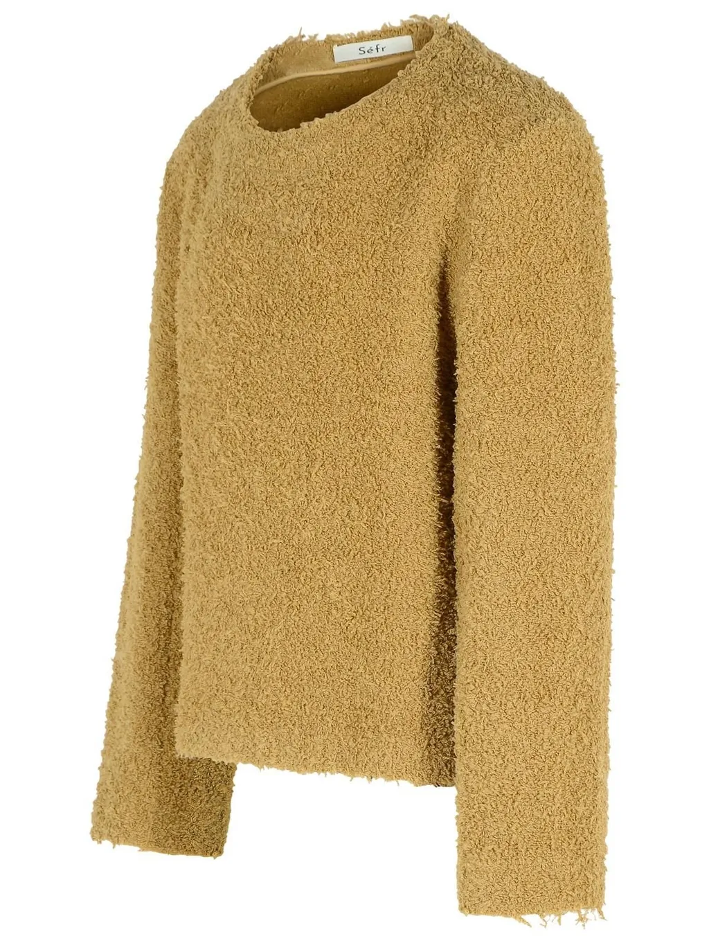 Textured Crewneck Sweater