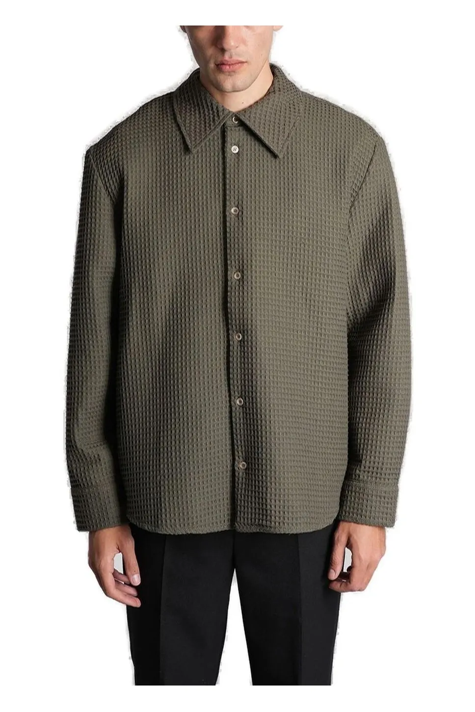 Waffle Knit Shirt