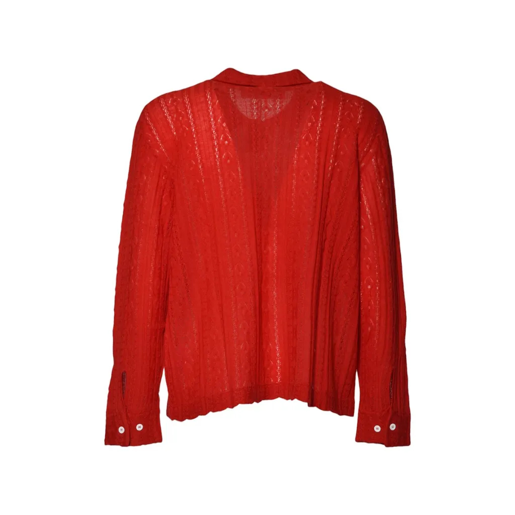 Collared Knit Cardigan