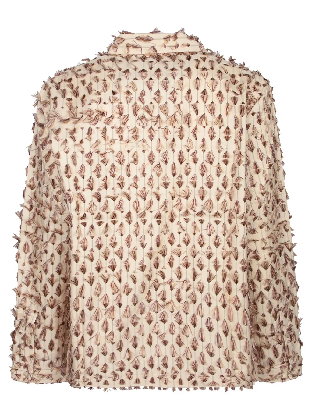 Textured Button-Up Shirt