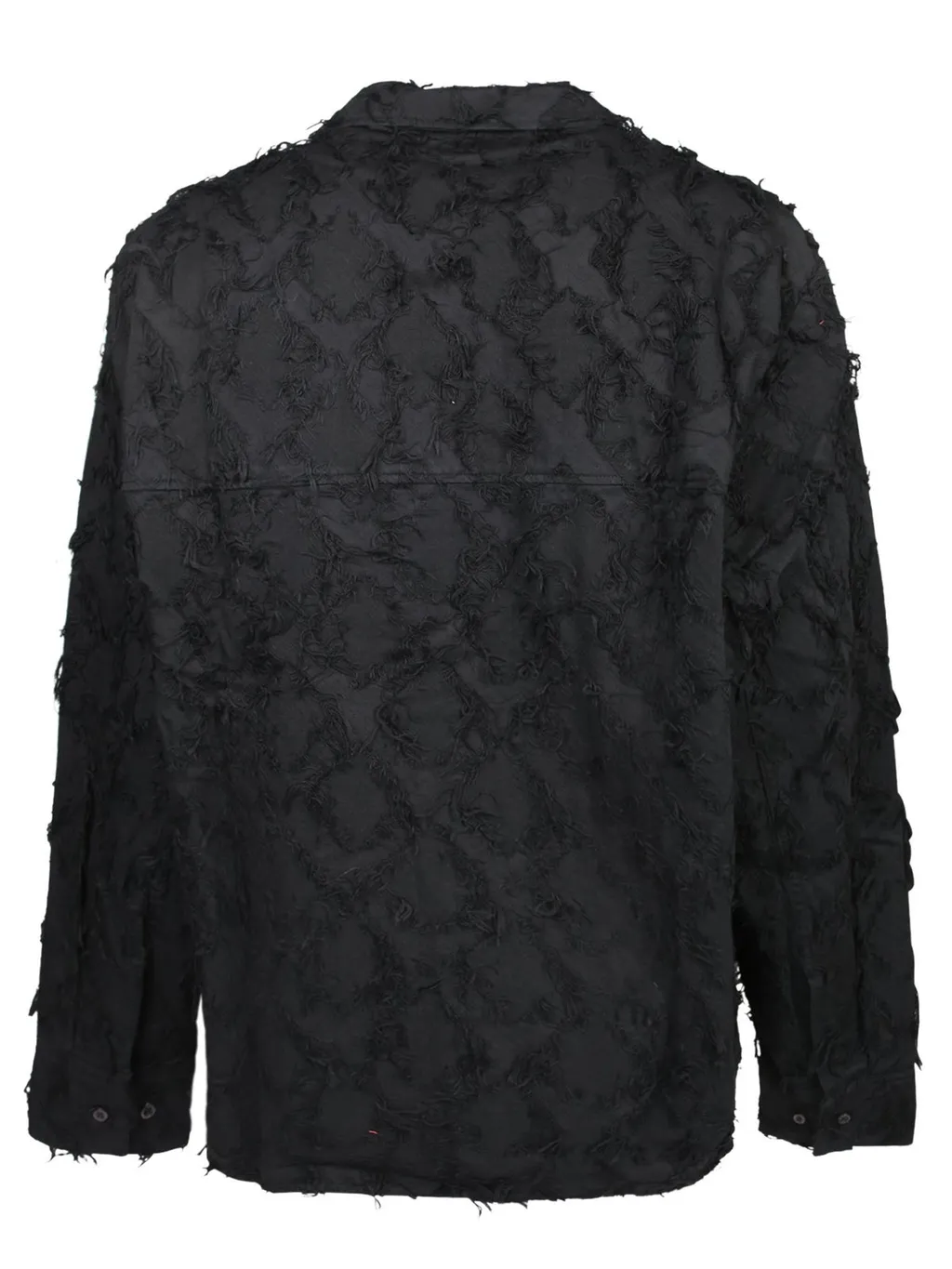 Textured Button-Up Shirt