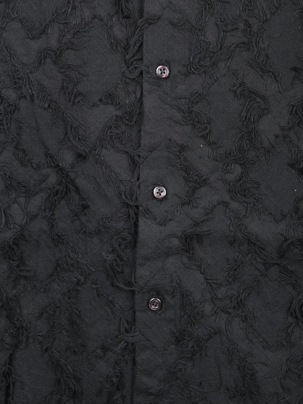 Textured Button-Up Shirt