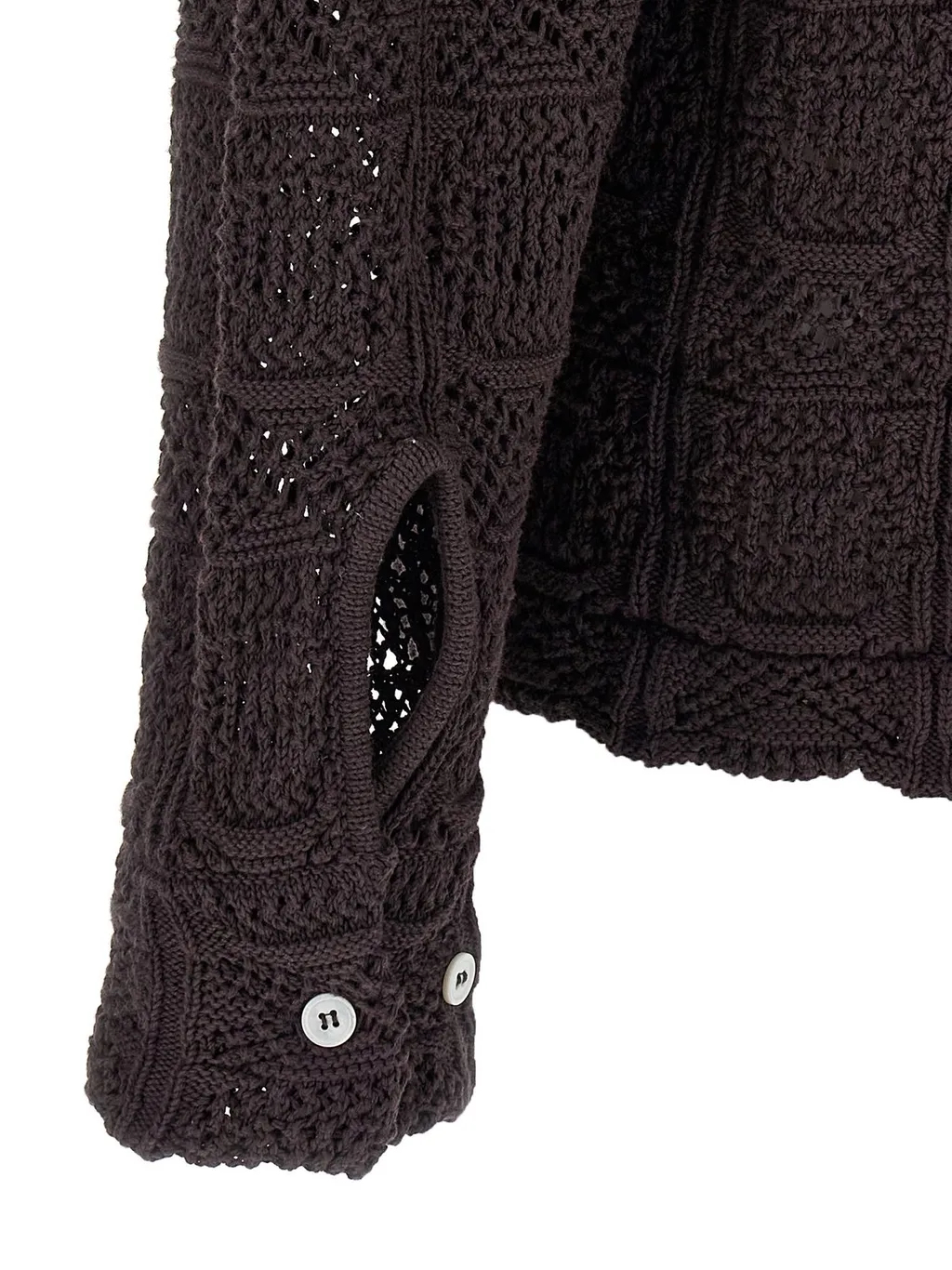 Knit Button-Up Shirt