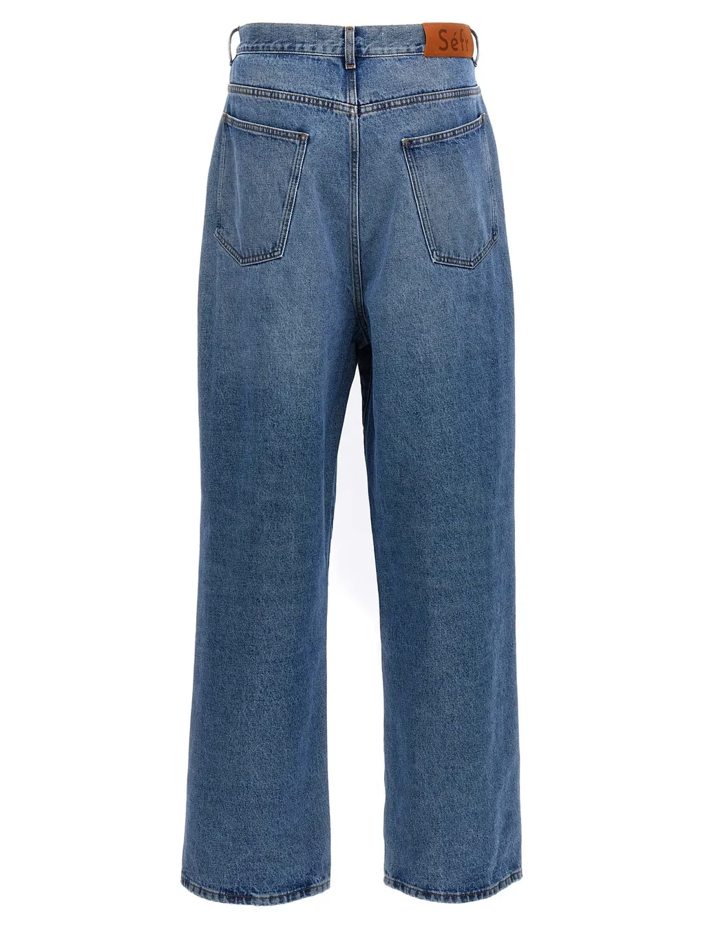 High-Rise Wide-Leg Jeans