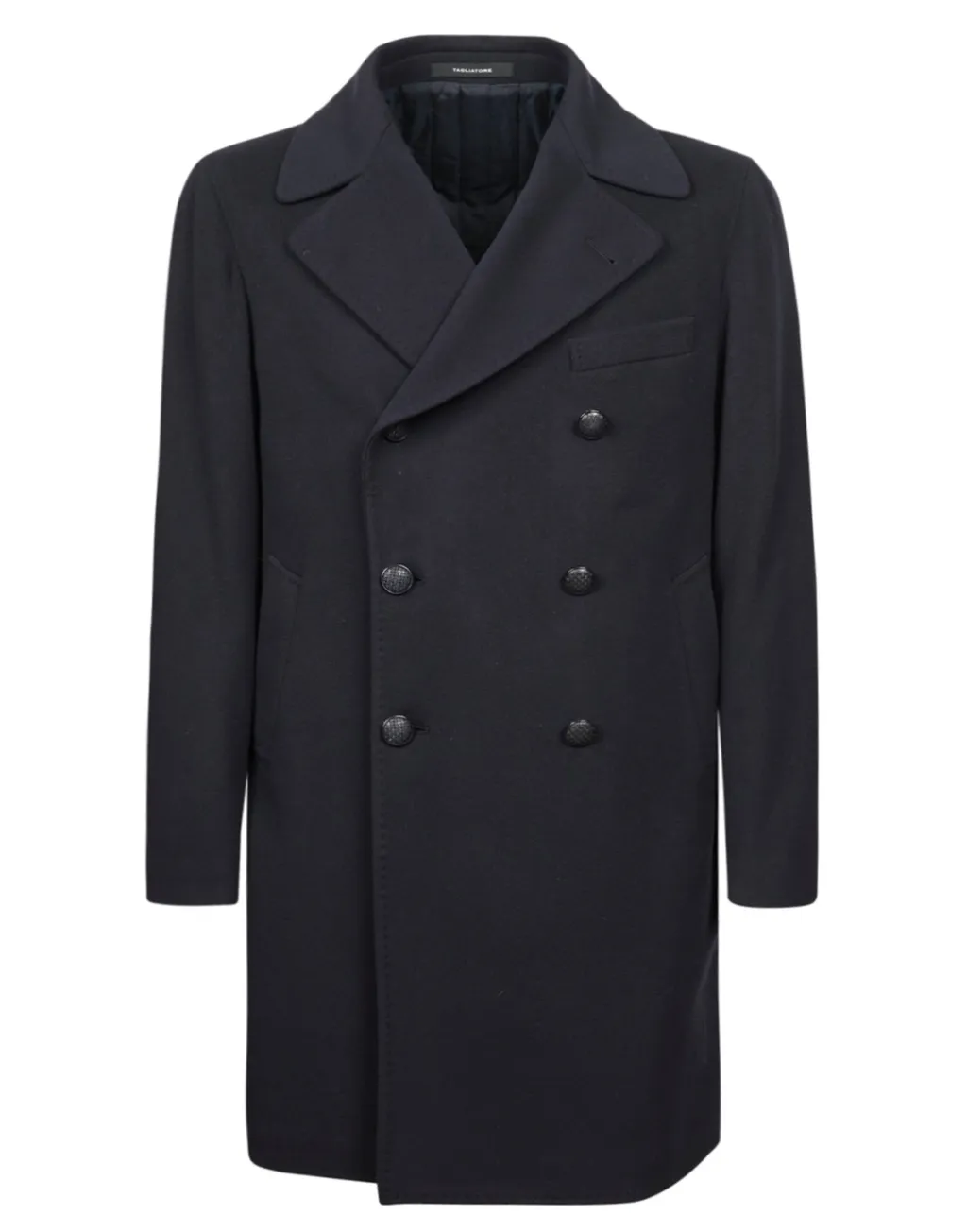 Double-Breasted Wool Coat