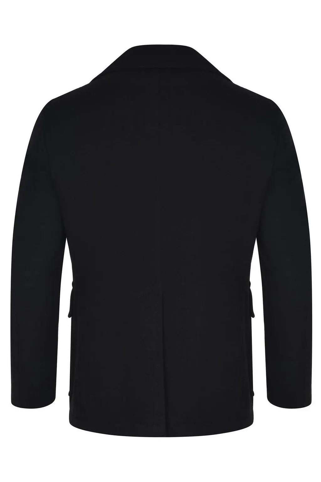 Double-Breasted Wool Coat