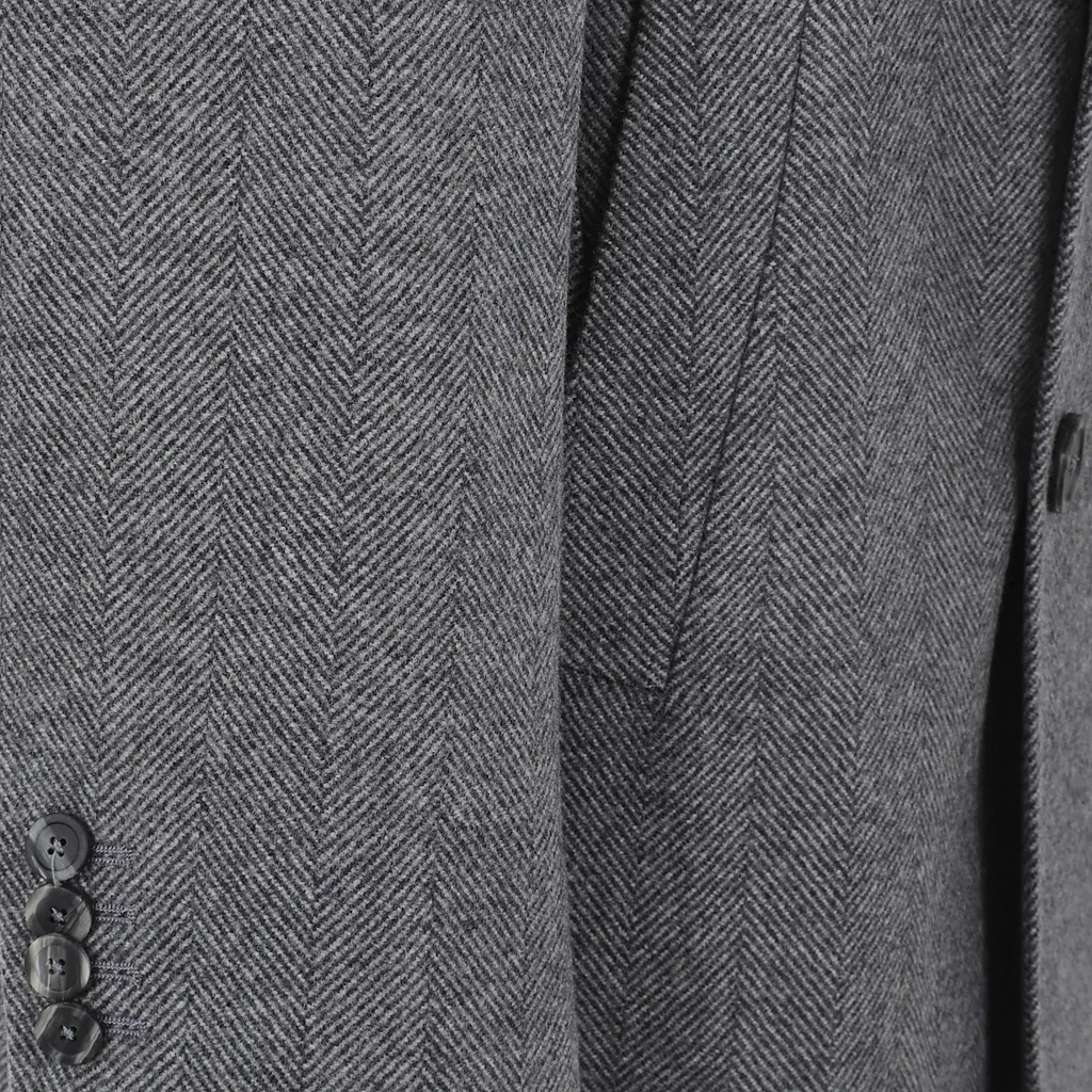 Double-Breasted Wool Coat