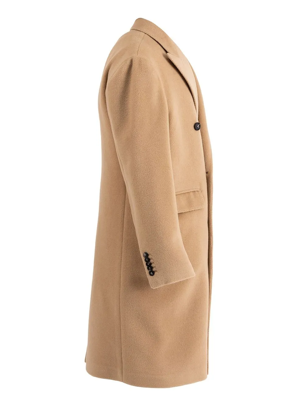 Double-Breasted Wool Coat