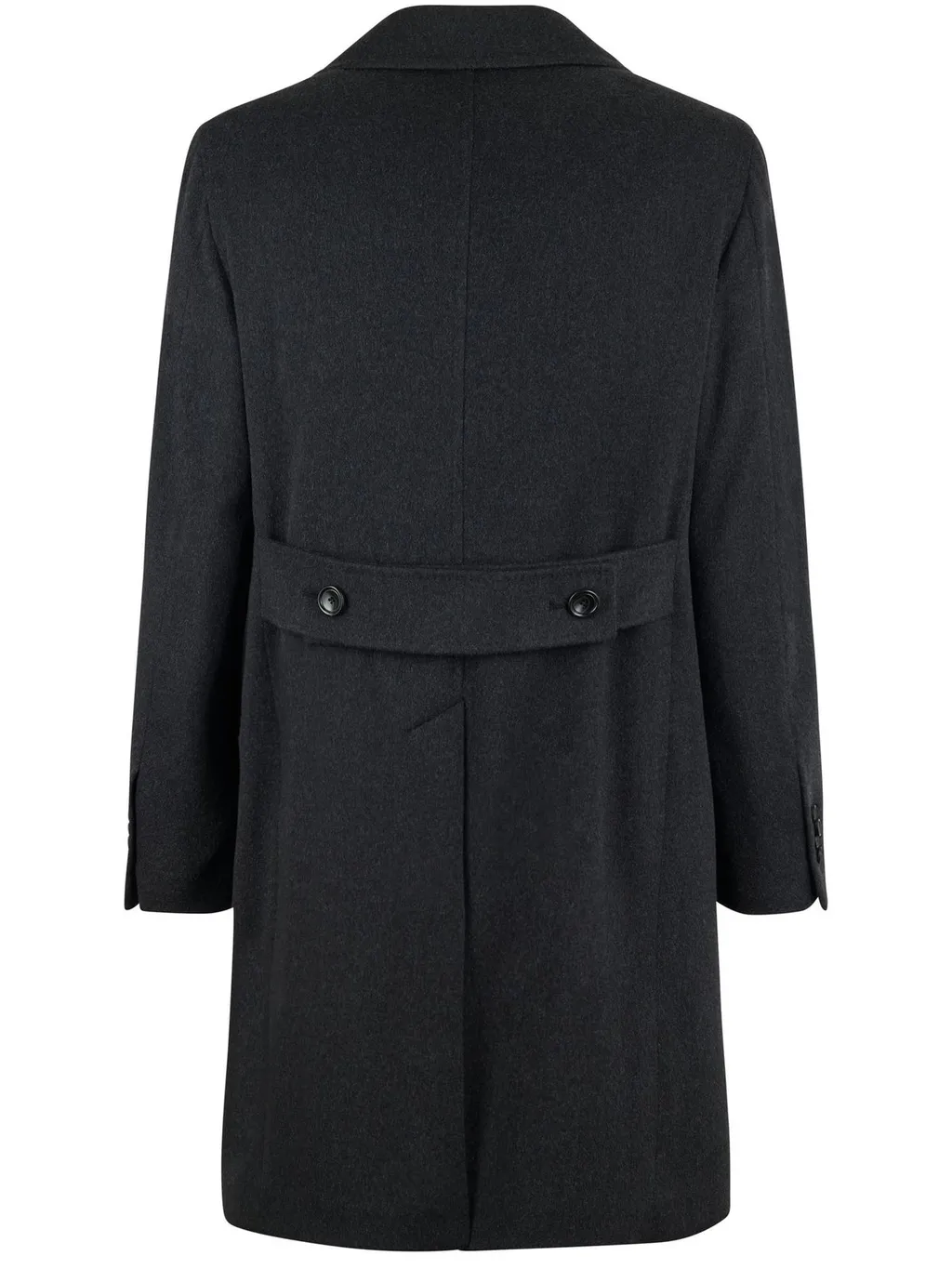 Double-Breasted Wool Coat