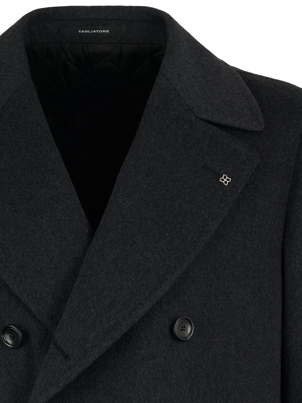 Double-Breasted Wool Coat