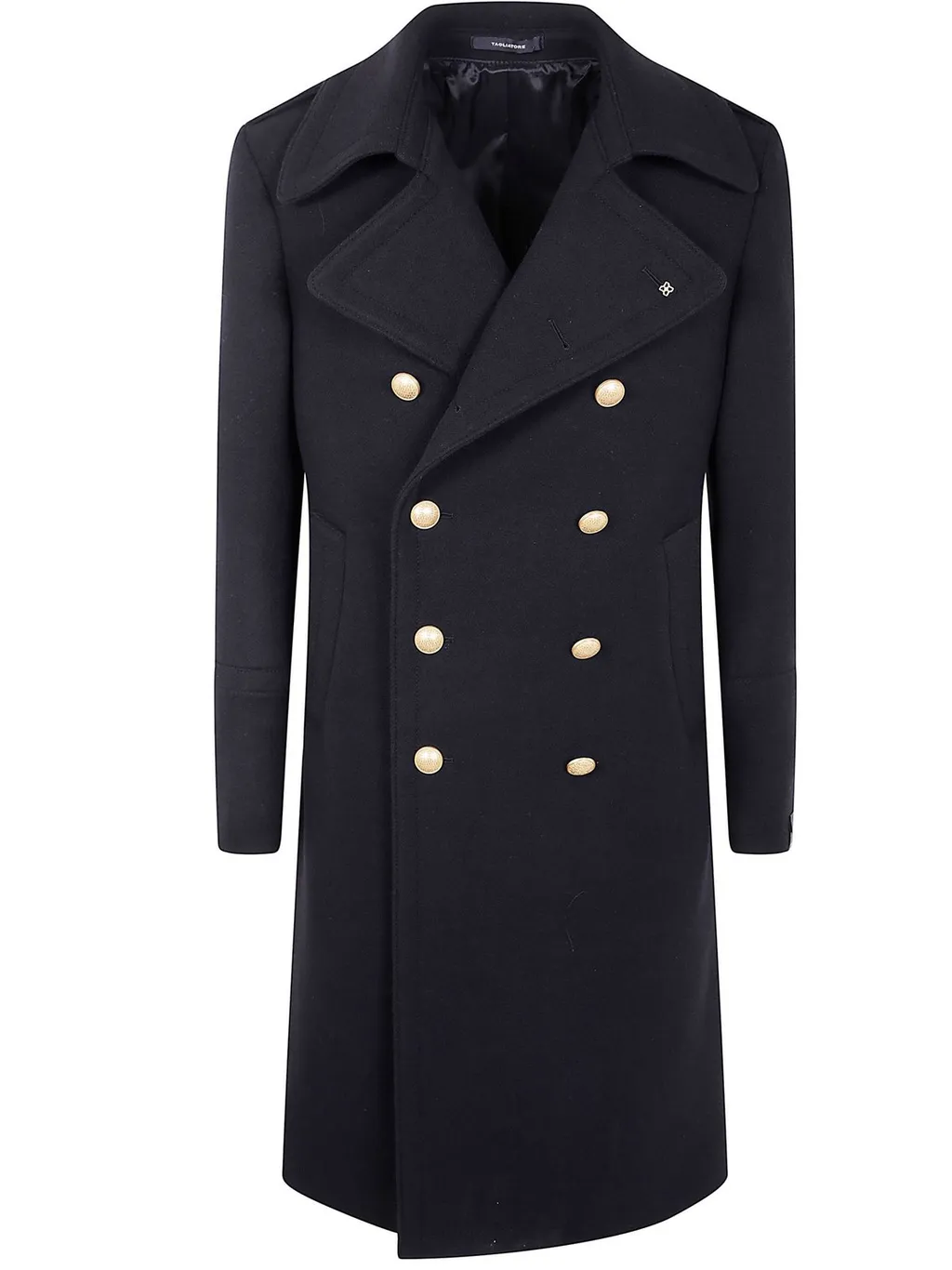 Double-Breasted Wool Coat