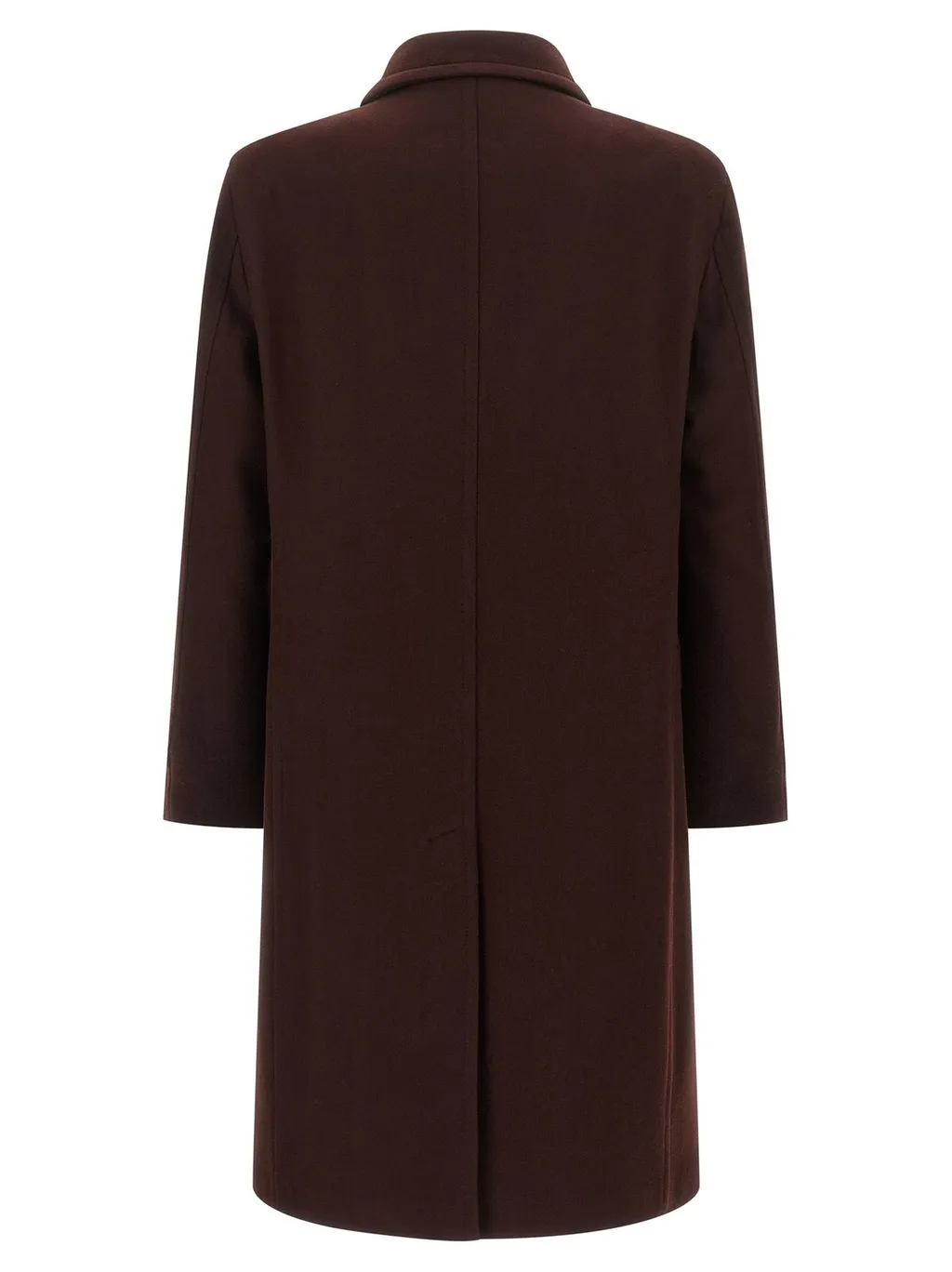 Double-Breasted Wool Coat