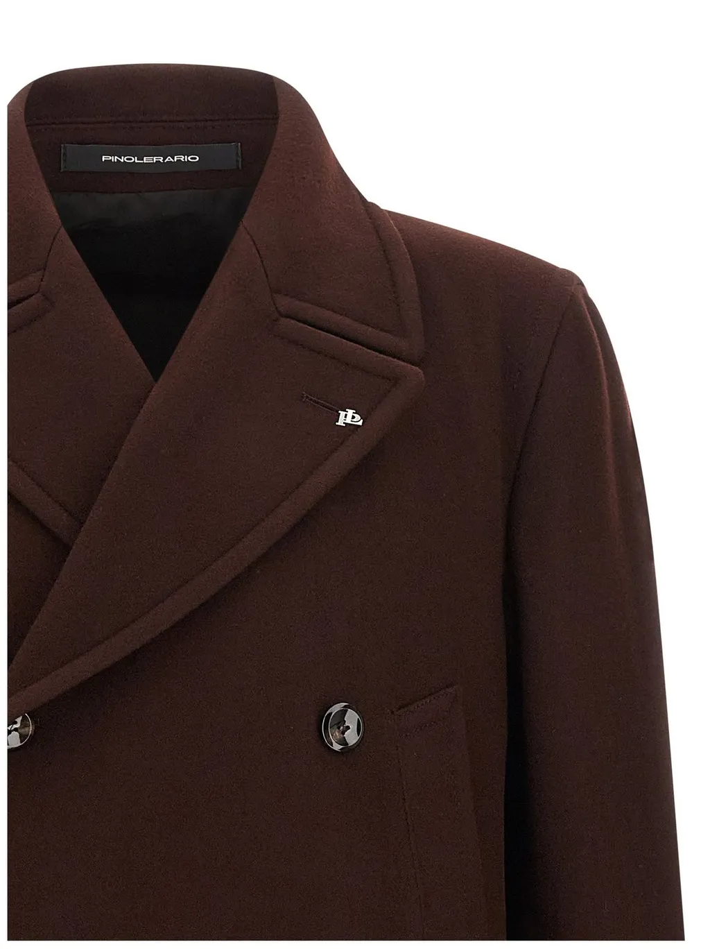 Double-Breasted Wool Coat