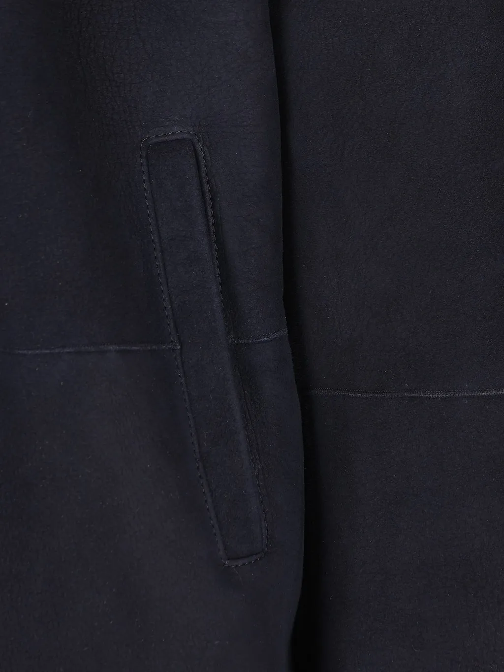 Hooded Shearling Coat
